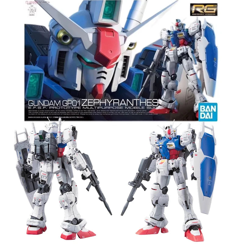 Fast Shipping Bandai RG RX-78-2 WING UNICORN GOD GUNDAM ASTRAY EXIA EPYON SAZABI Anime Original Model Toy Action Figure Children