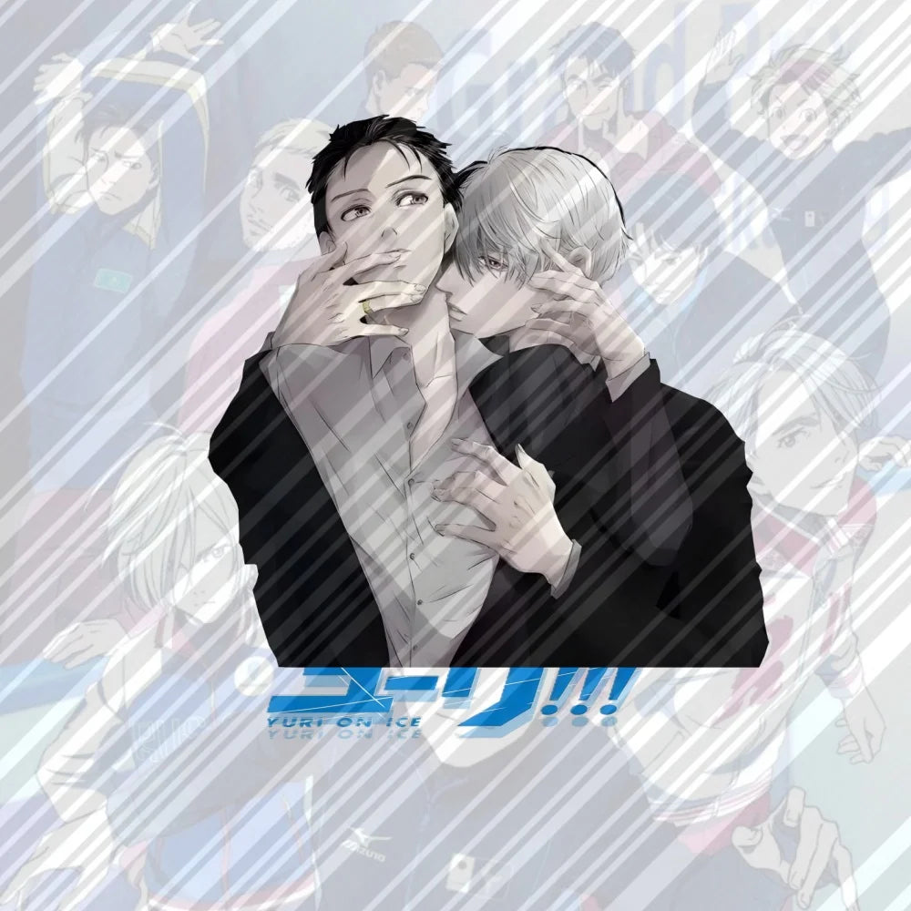 15CM HOT Anime Yuri on Ice Acrylic Stand Model Cosplay Charm Characters Ornament Accessories Goods Collection Christmas Gifts