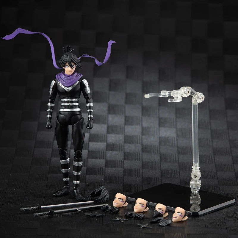 Anime-land Dasin/Great Toys/GT One Punch Man Saitama Genos Garou Sonic 1/12 14cm/5.5 inch SHF/S.H.F PVC Action Figure Model