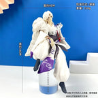 Anime Inuyasha Sesshoumaru Decoration Ornaments Action Figure Collection Model Toy for Children Birthday Toys Christmas Gif