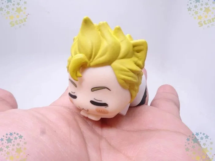 Tokyo Revengers Takemichi Mikey Baji Chifuyu Kazutora Cat Sleep Ver Figure Figurine Anime Model Dolls Ornaments Gift