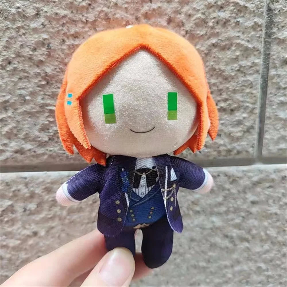 15cm Anime Game Ensemble Stars Tenshouin Eichi kagehira mika Hibiki Wataru Sakuma Rei Plush Toys Doll Figure Cartoon Kids Gift