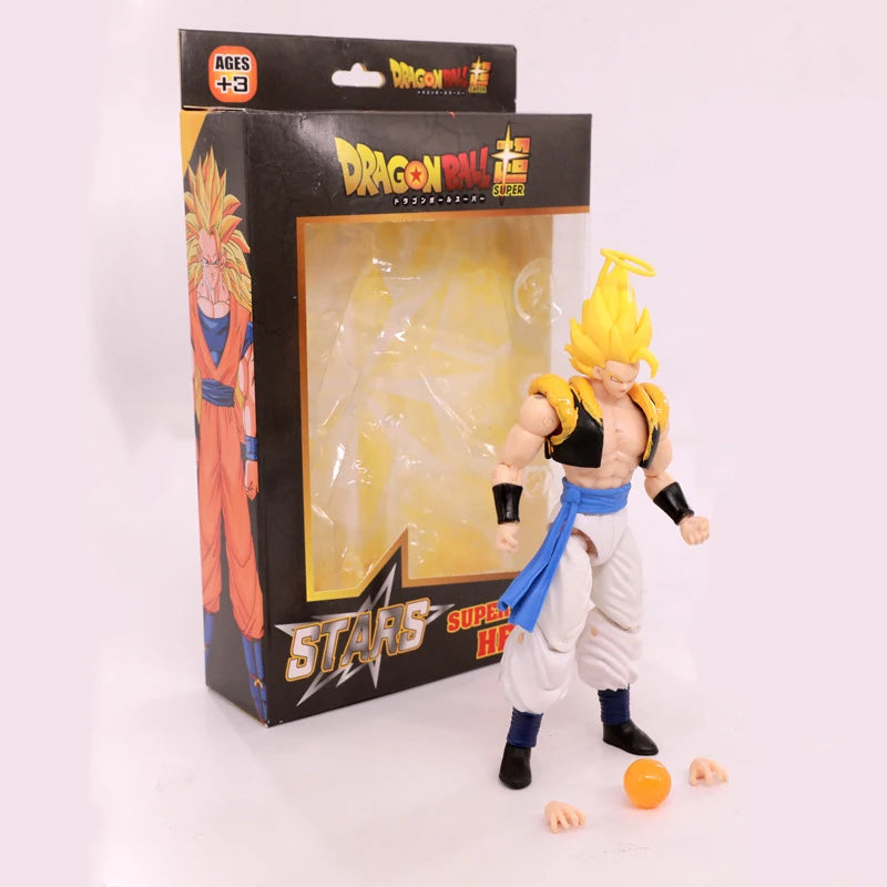 Dragon Ball SHF Goku Vegeta Action Figure Super Saiyan Gogeta Dbz Figurine PVC Collection Model Toys for Kids Gifts