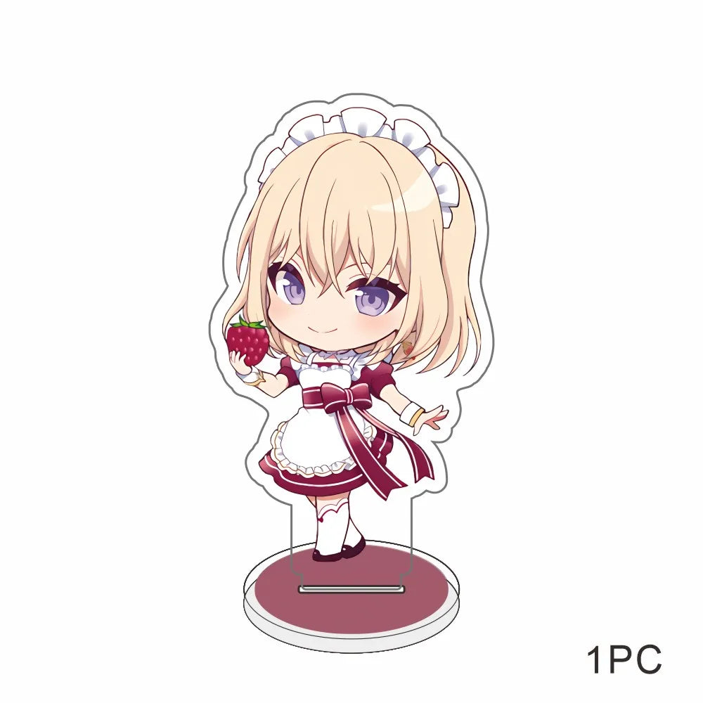 BanG Dream!  Anime Acrylic Figures Stand Model Friends Keychain Fans Gifts Sakiko Soyo Display Keychain Ornaments Sweet Girl