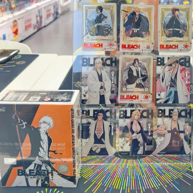 Kayou Genuine Bleach Cards Box Boundary Thousand Years Of Blood War Guardian Fate Poem Anime Collection Card Gift Toys