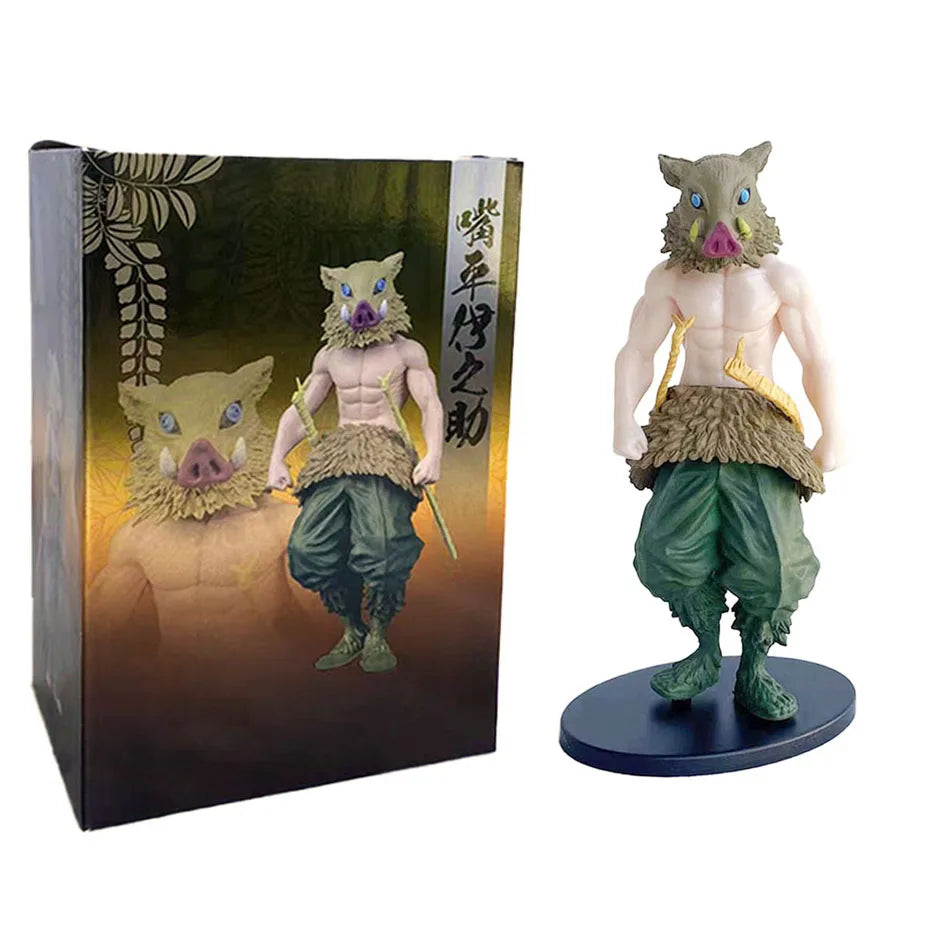 In Stock 16CM Anime Demon Slayer Kimetsu No Yaiba Figure Kamado Tanjirou Action Figure Agatsuma Zenitsu Nezuko PVC Model Toys