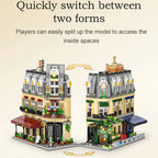 3230Pcs Cada City Paris Restaurant & House Architecture Building Blocks Set French Apartment Figures Bricks Toy for Kids Gift