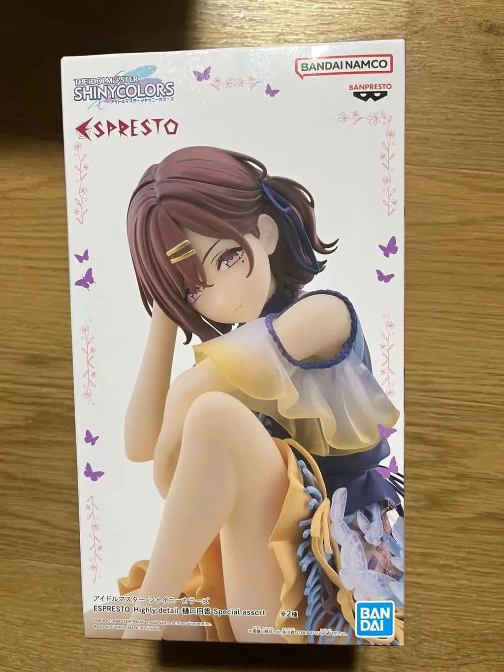 Banpresto BANDAI The Idolmaster Maruka Higuchi In Stock Original Anime Figure Model Genuine Boxed Toy