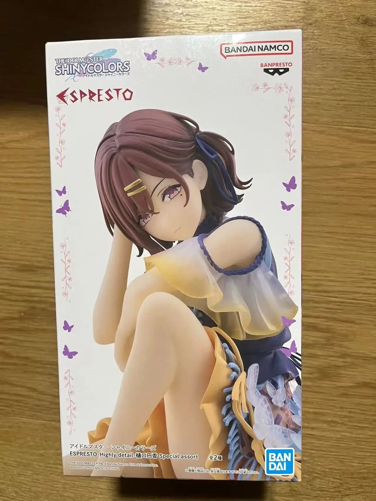 Banpresto BANDAI The Idolmaster Maruka Higuchi In Stock Original Anime Figure Model Genuine Boxed Toy