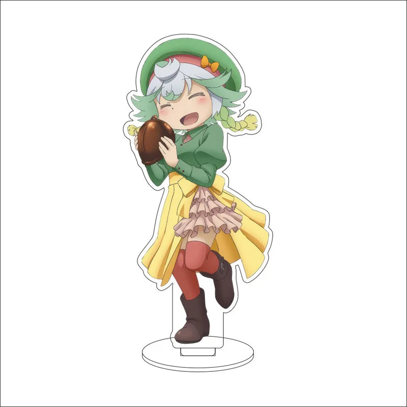 Anime Made in Abyss Acrylic Stand Ornaments Riko Reg Nanachi Prushka Figure Stand Halloween Gifts