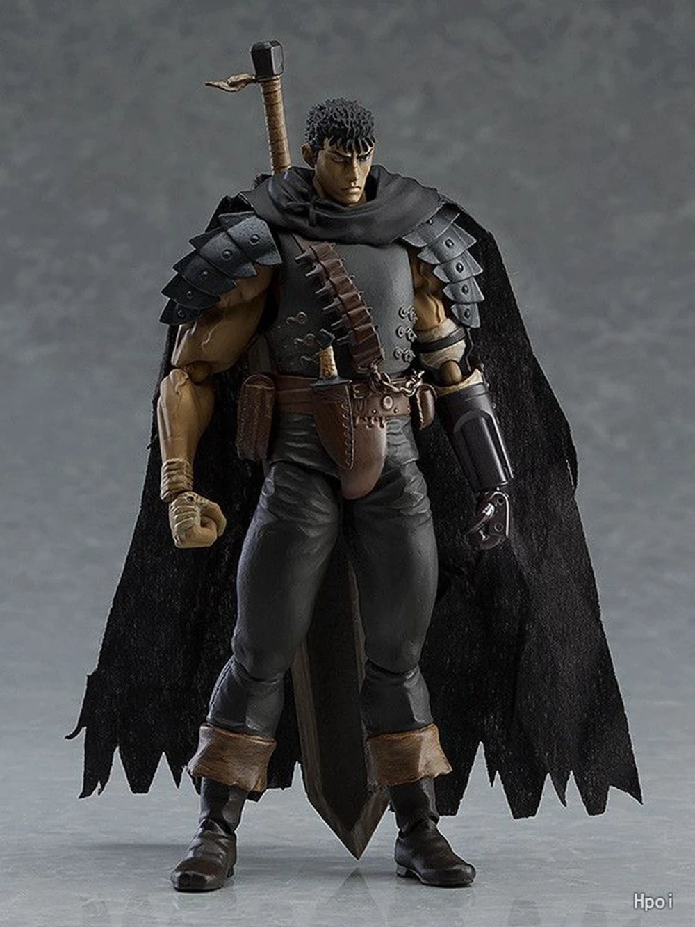 16CM Anime Berserk Guts Figma #359 Black Swordsman ver Repainted Edition Max Factory Action Figure PVC Doll Toys