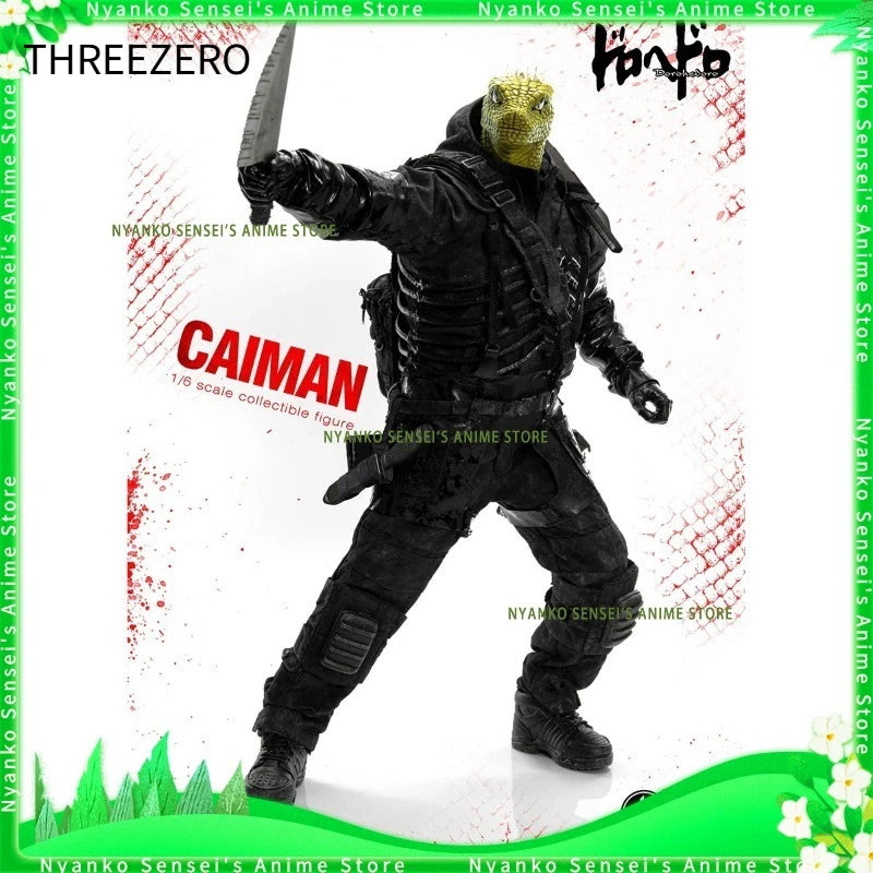 In Stock Threezero Dorohedoro Kaiman 1/6 Scale 3Z0560 Action Figure Anime Models Toy Doll Gift Hobby Collectible