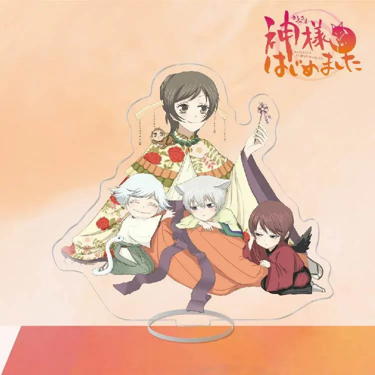 Anime Kamisama Love Acrylic Stand Kamisama Kiss Figures Miniatures Manga Figurines Garage Kits Model Toy GK Ornaments Decoration