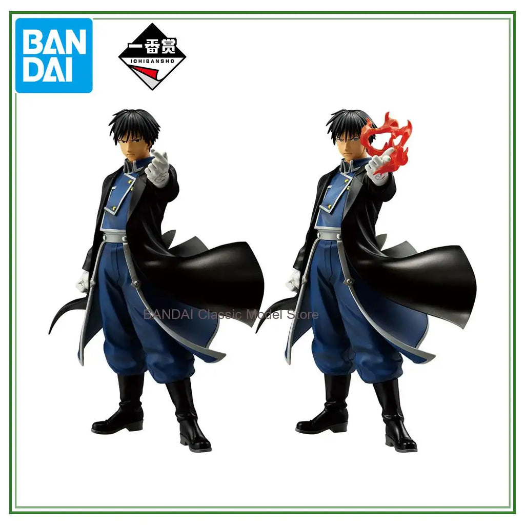 In Stock Bandai Fullmetal Alchemist Ichiban KUJI Edward Elric Roy Mustang Homunculus Anime Figure Collectible Model Toys Gifts