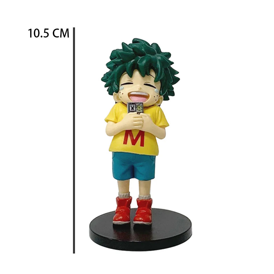 New My Hero Academia (MHA): Tomura Shigaraki / Izuku Midoriya / Katsuki Bakugo Cute Chibi PVC Figurine | Collectible Toy Model