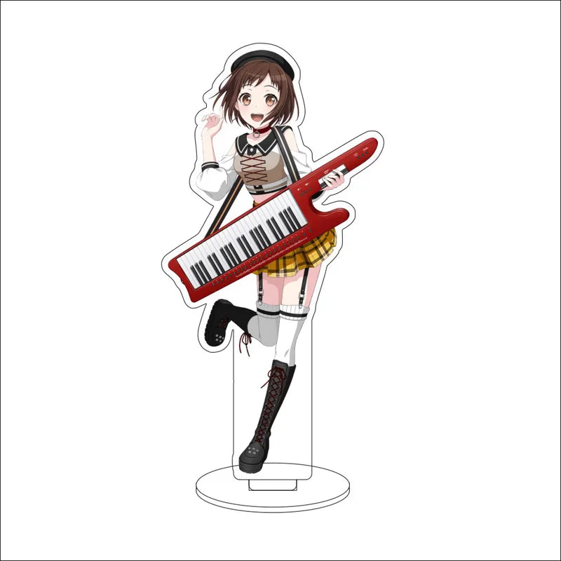 Anime BanG Dream! Acrylic Stand Ornaments Taki Shiina Rui Yashio Rei Wakana Kokoro Tsurumaki Figure Stand Halloween Gifts