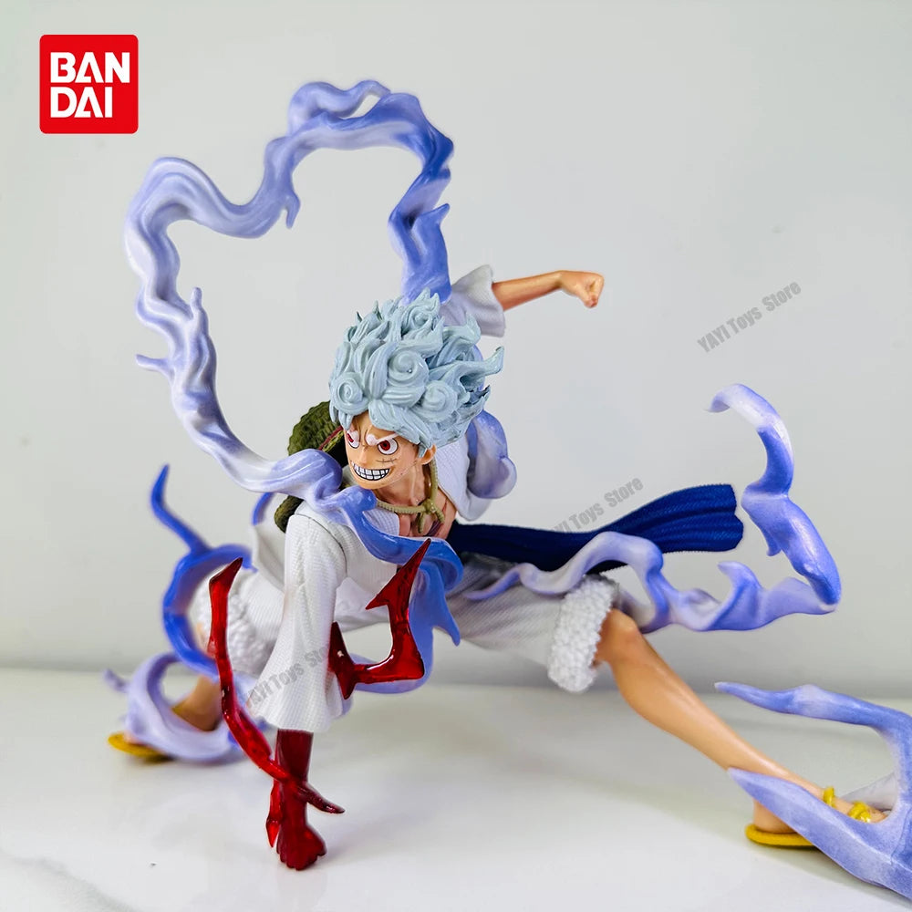 Hot One Piece Anime Figures Nika Luffy Gear 5th Action Figure Gear 5 Sun God Pvc Figurine Statue Model Decoration Doll Toys