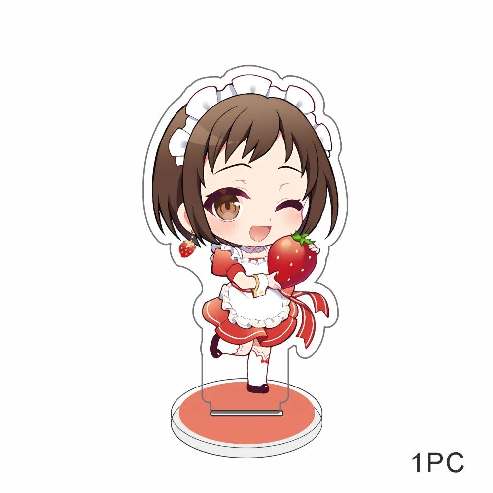 BanG Dream!  Anime Acrylic Figures Stand Model Friends Keychain Fans Gifts Sakiko Soyo Display Keychain Ornaments Sweet Girl