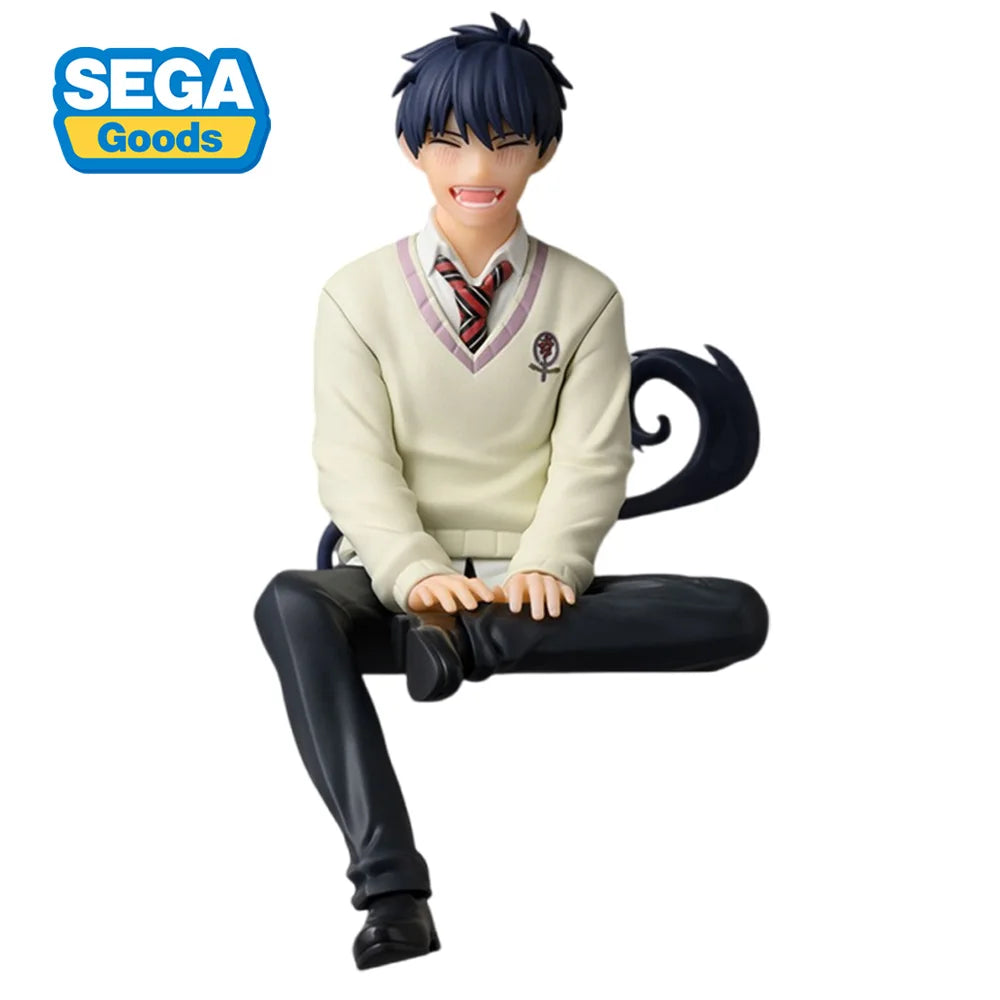 Original SEGA Blue Exorcist Okumura Rin PVC Anime Figures Action Figure Model Toys Gift