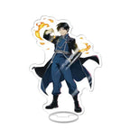 NEW Japan Anime Fullmetal Alchemist Acrylic Stand Model Figure Cosplay Plate Holder Topper Fans Christmas Desk Decor Plate Gift