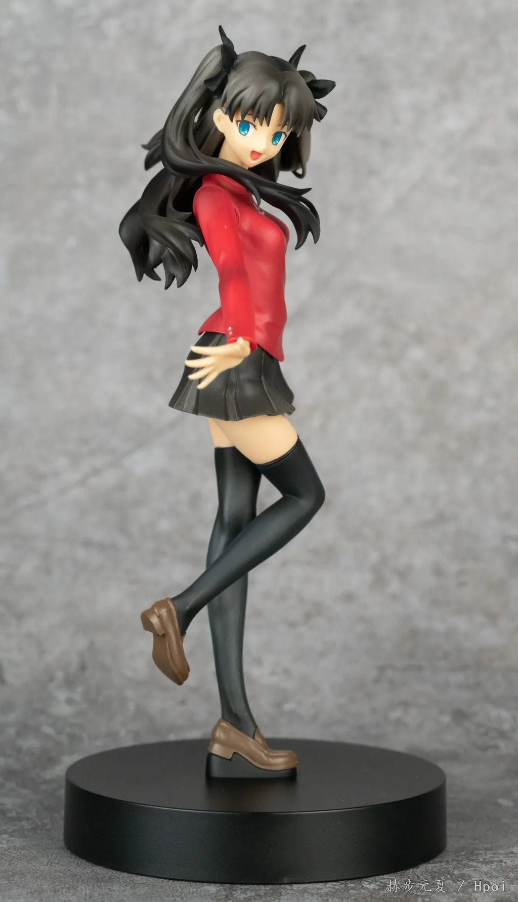 Anime Fate/stay night Unlimited Blade Works Tohsaka Rin SQ Station Model Toy Collection Action Figure PVC 18CM