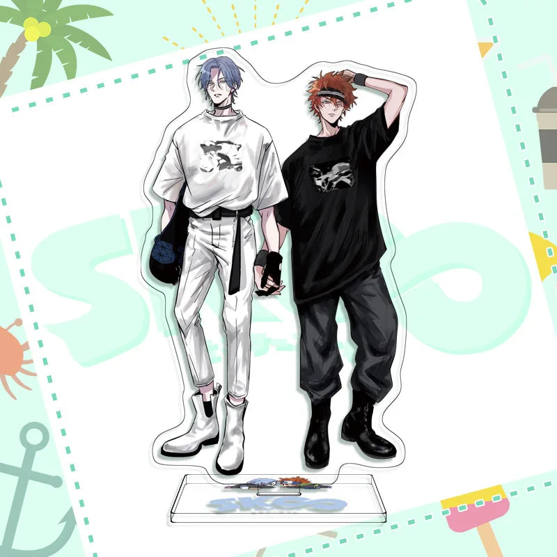 Anime Figure SK8 the Infinity Cosplay Reki Snow Miya Cheery Blossom Acrylic Stands Model Desk Decor Fans Collection Props Gifts
