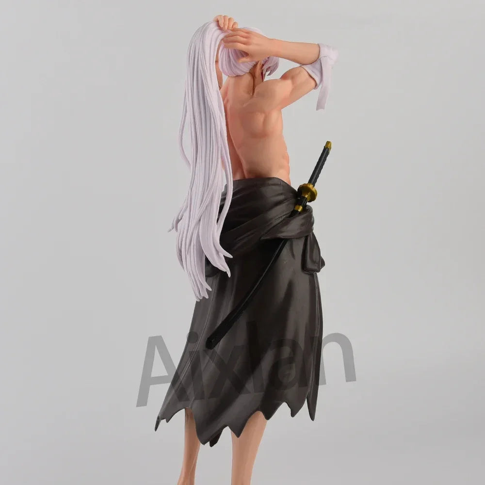 31cm Anime Inuyasha Figure Sesshoumaru Sexy PVC Action Figure Model Toys Collectible Model Toy Christmas Birthday Gifts