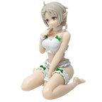12cm Jobless Reincarnation Anime Silfie Figure Mushoku Tensei Action Figural Swimsuit Cute Kneeling Girls Pvc Model Toys Gifts