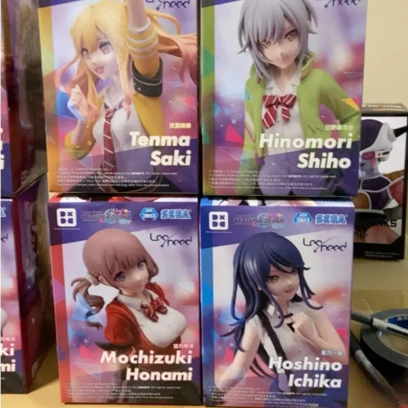 Original Anime Figure Sega Hatsune Miku Colorful Stage Tenma Saki Hoshino Ichika Hinomori Shiho Desktop X Decorate Collections