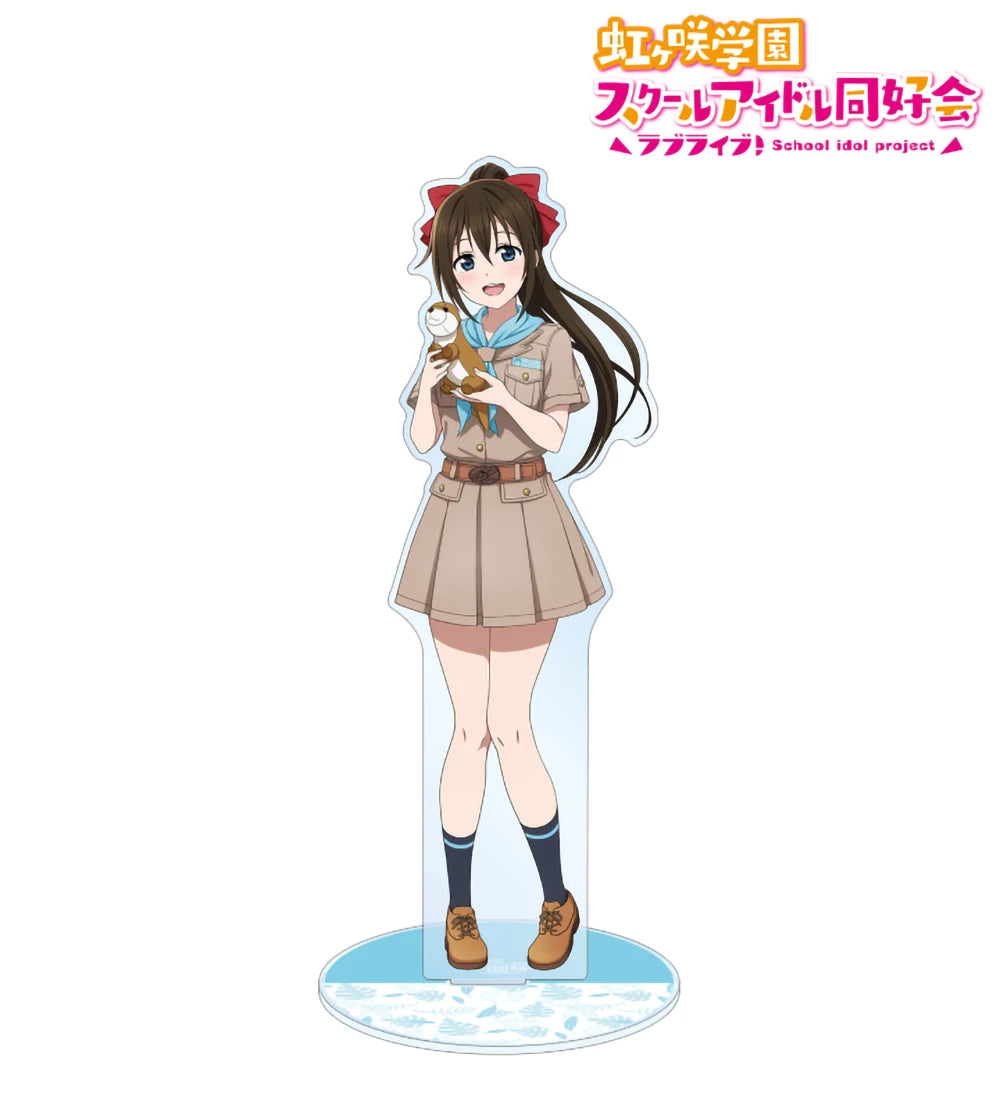 Anime Love Live! Nijigasaki High School Idol Club 15C Acrylic Stand figure Stand Plate Cosplay Prop Decor Cartoons present Gifts