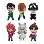 BANDAI Original YuYu Hakusho Gashapon Toys Yuusuke Urameshi Kurama Hiei Koenma Anime Action Figures Capsule Toys Kids Gift