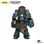 JOYTOY Warhammer 40k 1/18 Action Figures Anime 12cm Sons of Horus MKIV Tactical Squad Collection Model Toys