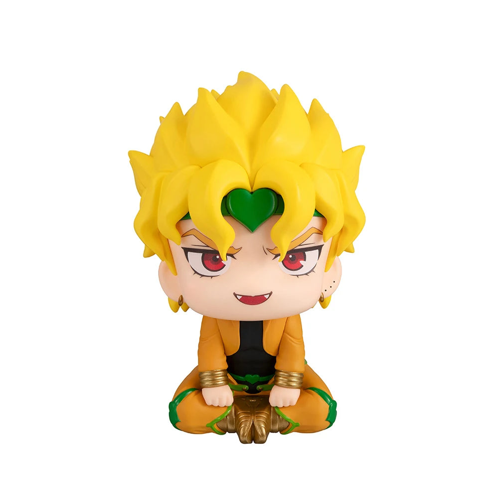 Dio Brando Action Figure JoJo Anime golden world Jotaro Figure Kawaii Q edition Look up Figurine Collectible Model Doll Toy Gift