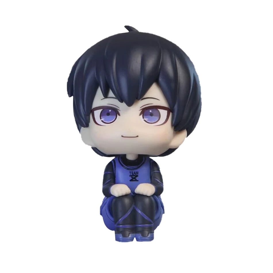 BLUE LOCK Action Figures Isagi Yoichi Bachira Meguru Anime Figure Q Version Figurine Collectible Model Children Toys Doll Gifts