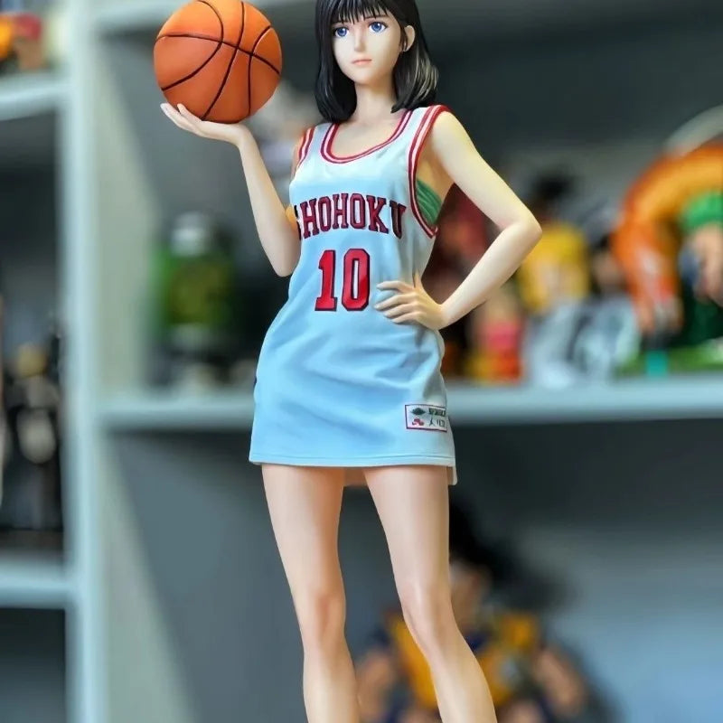 30cm Slam Dunk Haruko Akagi Action Figure Basketball Goddess Pvc Model Collection Desktop Decoration Dolls Boys Girls Toys Gifts