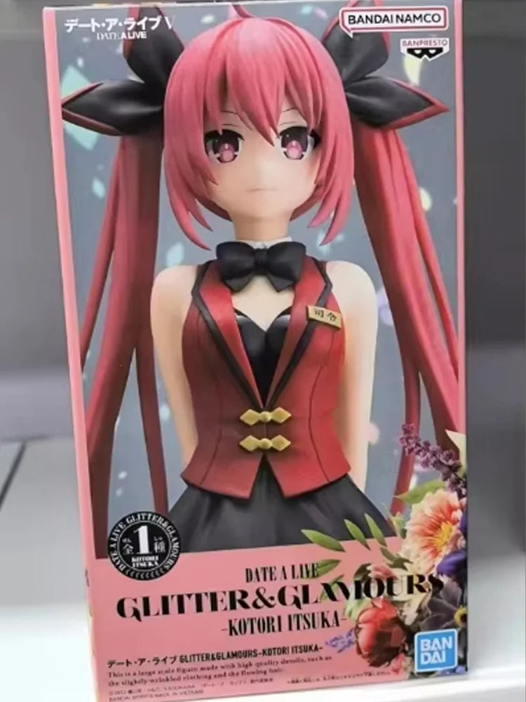 Bandai Date A Live Glitter Glamours Tohka Yatogami Yoshino Miku Izayoi Kotori Itsuka Kurumi Tokisaki Figure Model Toys Gift