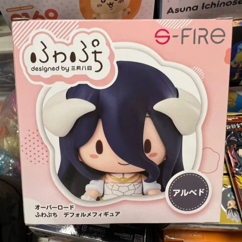Original S-FIRE Fuwa Petit Q Version Doll OVERLORD Albedo 1/6 Scale Doll Animation Figure Model Collection Toys Gifts