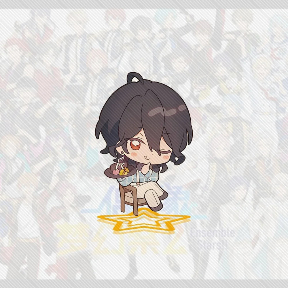 10CM game Ensemble Stars Acrylic Stand cute Model Desk Decor Cosplay Characters Ornament Accessories Good Christmas Gifts