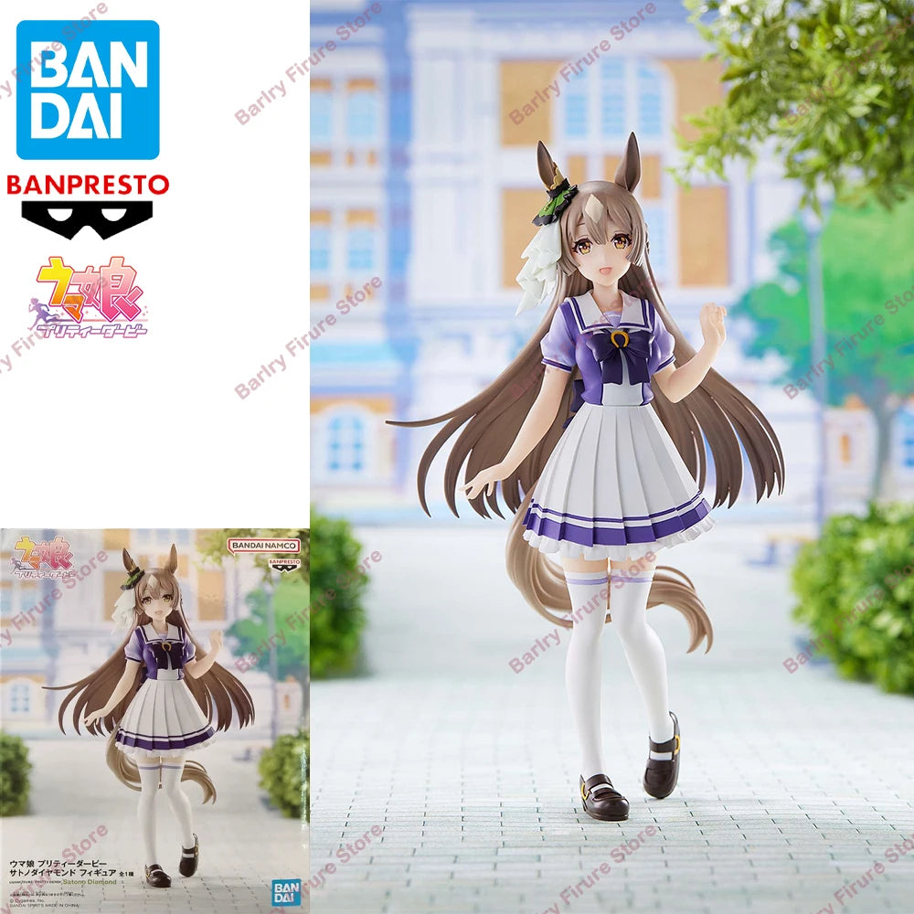 BANDAI BANPRESTO Uma Musume Pretty Derby Anime Satono Diamond Original Anime Figure Action Figures Model Figurine Collection