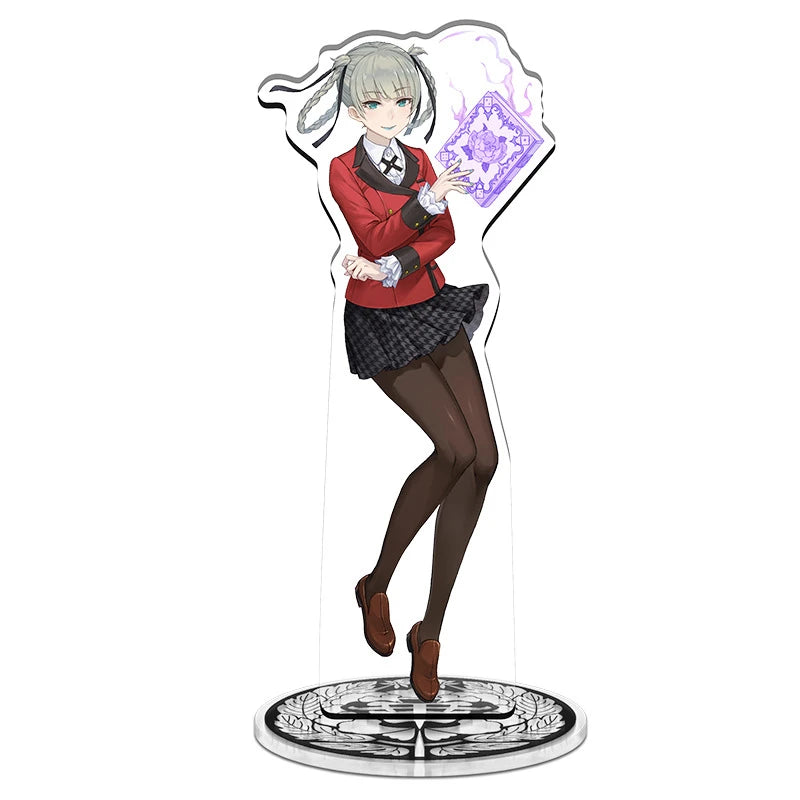 Anime Kakegurui Acrylic Stand figure Mary Saotome/Yumeko Jabami/Manga Inoshishi Stand Plate Cosplay Prop Decor Cartoons Gifts