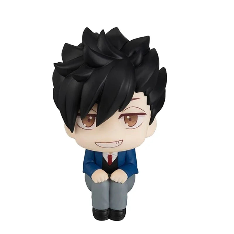 Anime Tetsurou Kuroo Toys Look Up Kozume Kenma Haikyuu Action Figure Miya Osamu Oikawa Tooru Figures PVC Collectible Statue Gift