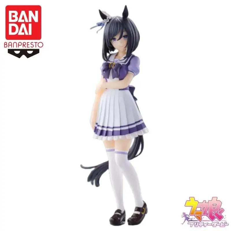 Original In Stock Brand New Bandai Banpresto Uma Musume Pretty Derby Eishin Flash Anime Action Figures Model Gift Decoration