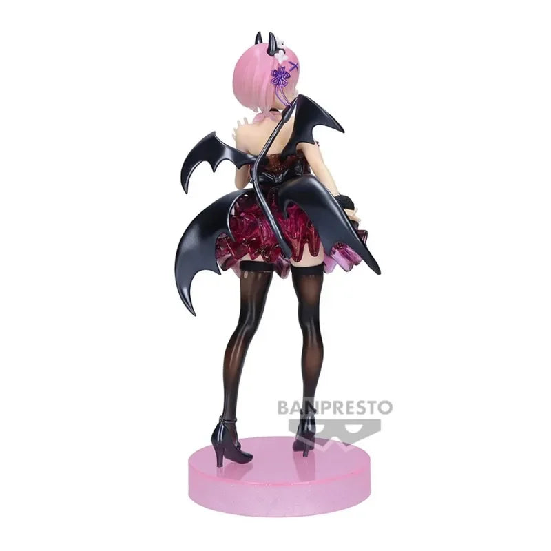 Bandai Original Banpresto Anime ESPRESTO Re: ZERO - Starting Life in Another World Rem Ram Action Figure Model Collectible Toys