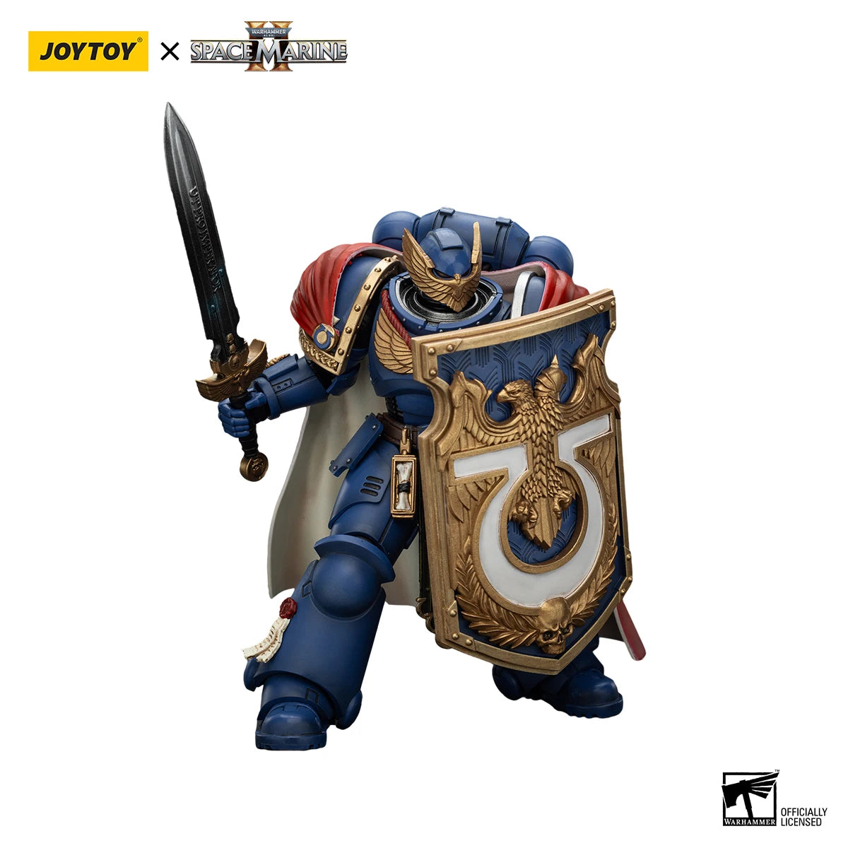 JOYTOY Warhammer 40k 1/18 Action Figures Ultramarines Victrix Honour Guard with Storm Shield And Power Sword