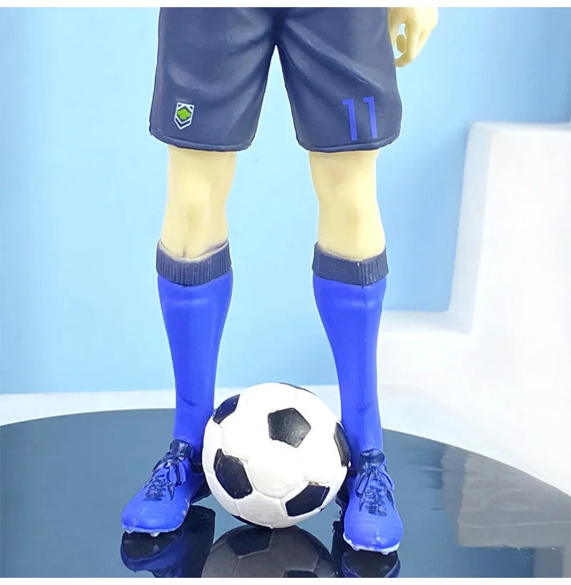 Anime 18CM BLUE LOCK Isagi Yoichi Figure Model Toy Gift Collection Action Figure Chigiri Hyoma PVC Standing Football