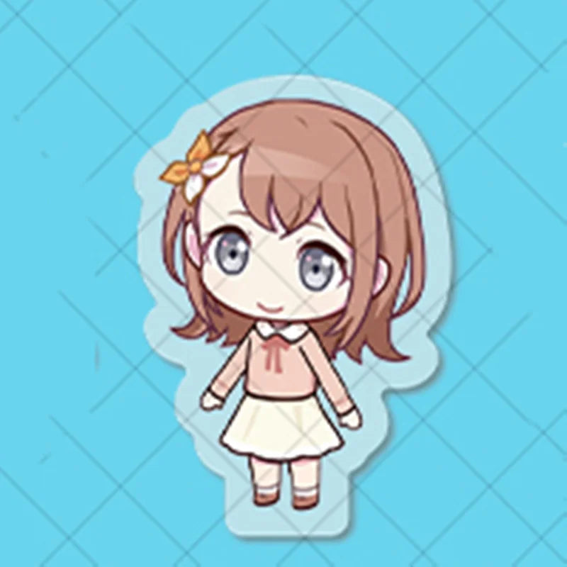 PJSK Project Sekai Colorful Stage Mini Acrylic Stand Cute Figure Hanging Accessories Cartoon Desktop Ornaments Birthday Gift