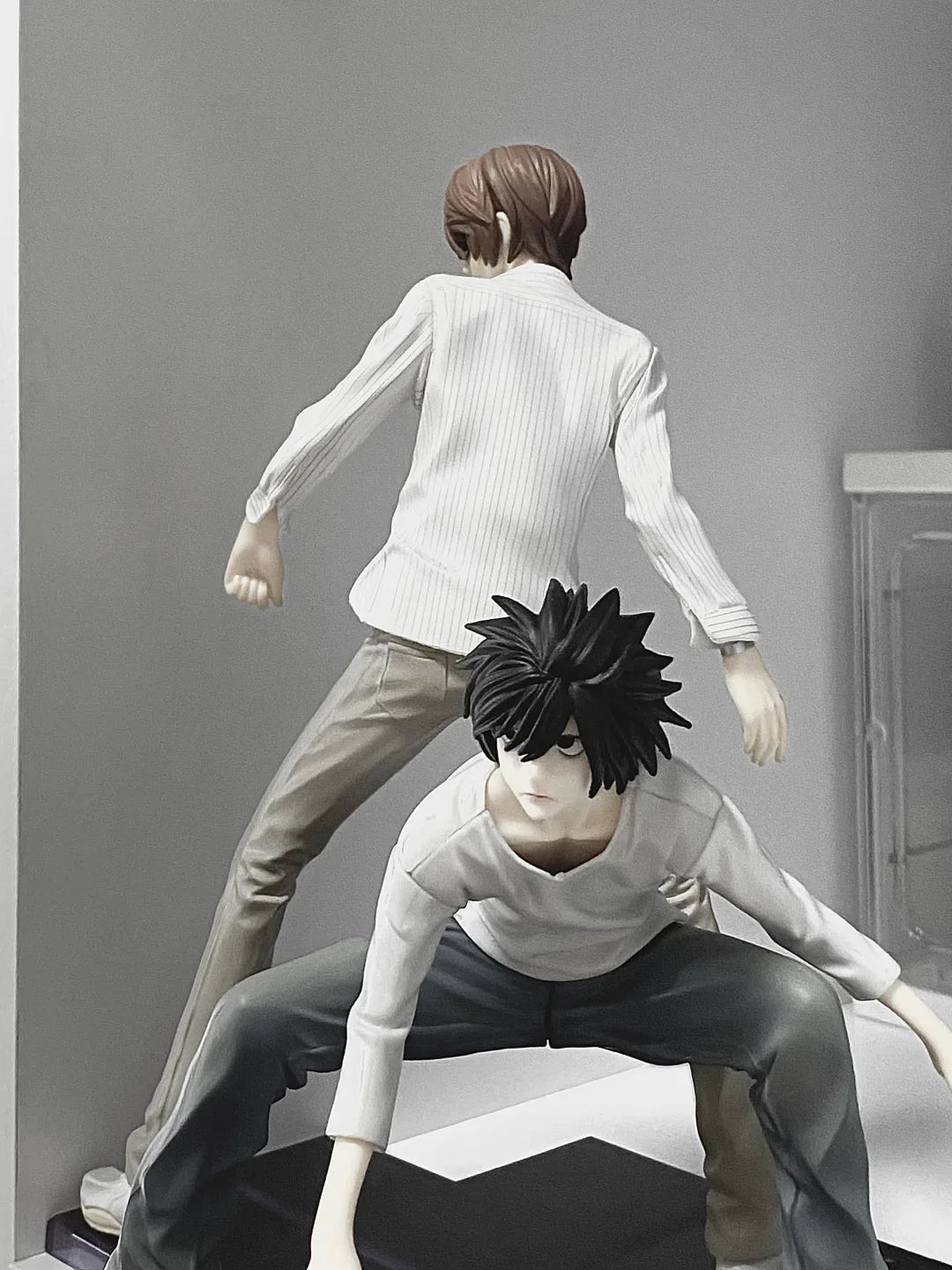Anime Death Note L Lawliet Figure Yagami Action Figure Figurine Collectible Model Doll Toys Boy Birthday Gift Desktop Decoration