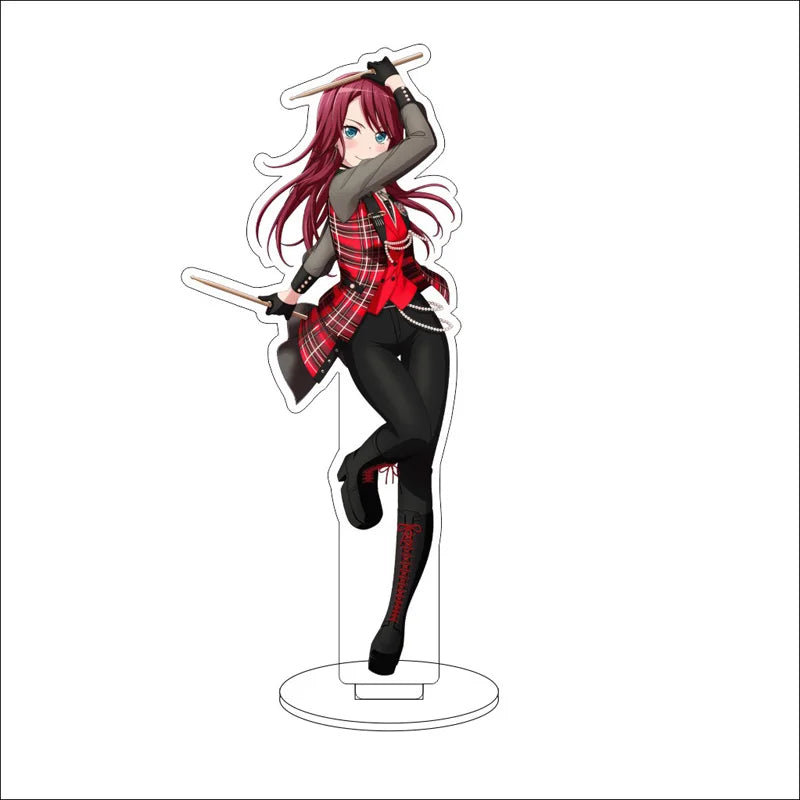 Anime BanG Dream! Acrylic Stand Ornaments Taki Shiina Rui Yashio Rei Wakana Kokoro Tsurumaki Figure Stand Halloween Gifts