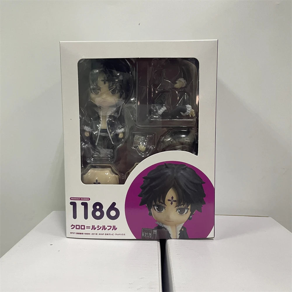 Hunter X Hunter Anime Figure Chrollo Lucilfer #1186 Kurapika 1185 Gon 1183 Killua Zoldyck 1814 PVC Action Figure Toys Doll