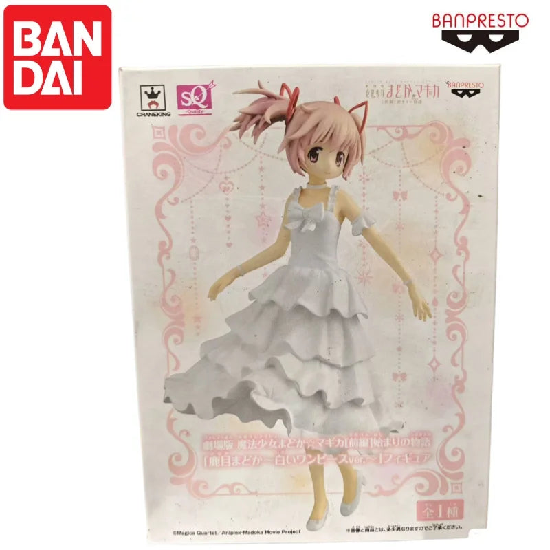 Bandai In Stock Original Banpresto Kaname Madoka Doll Brand New Boxed Action Figure Animation Peripherals Characters Garage